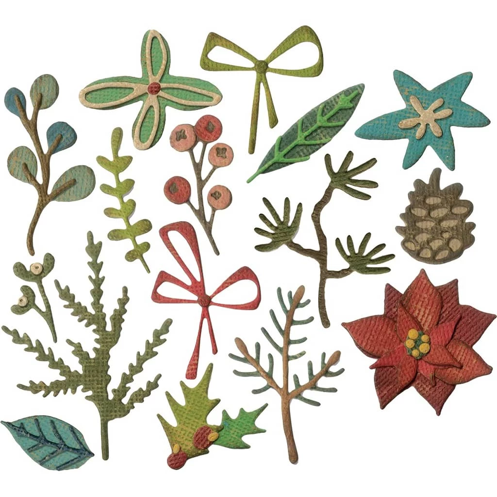 Cheap π Sizzix® Thinlits® Funky Festive Die Set by Tim Holtz® π - Image 2