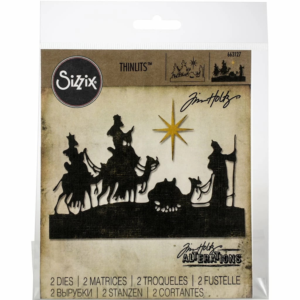 Best deal βοΈ Sizzix® Thinlits® Wise Men Die Set by Tim Holtz® β
