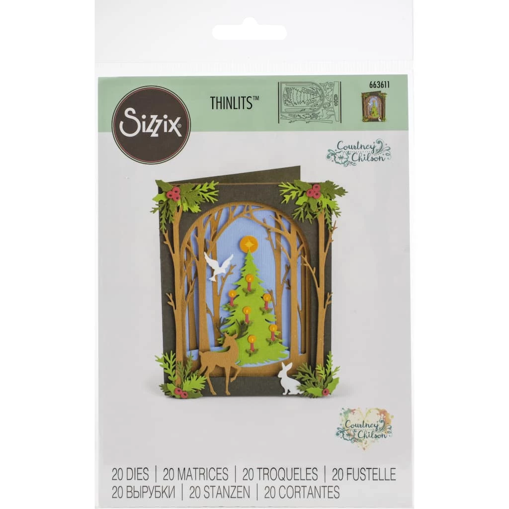 Hot Sale π€© Sizzix® Thinlits® β Christmas Shadow Box Die Set By Courtney Chilson π₯° - Image 2