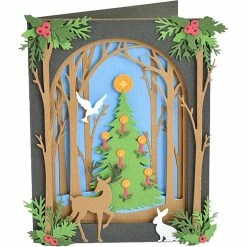 Hot Sale 🤩 Sizzix® Thinlits® ❄ Christmas Shadow Box Die Set By Courtney Chilson 🥰