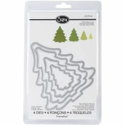 Cheap 🛒 Sizzix® Framelits™ 🎄 Christmas Trees Die Set 🧨