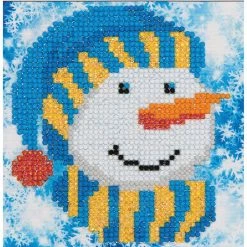 Promo 💯 Diamond Dotz® Snowman Cap Mini Pillow Kit 😍