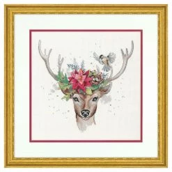 Discount β¨ Dimensions® Counted Cross Stitch Kit, Woodland Deer π