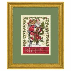 Buy π Dimensions® Counted Cross Stitch Kit, Believe in Santa π