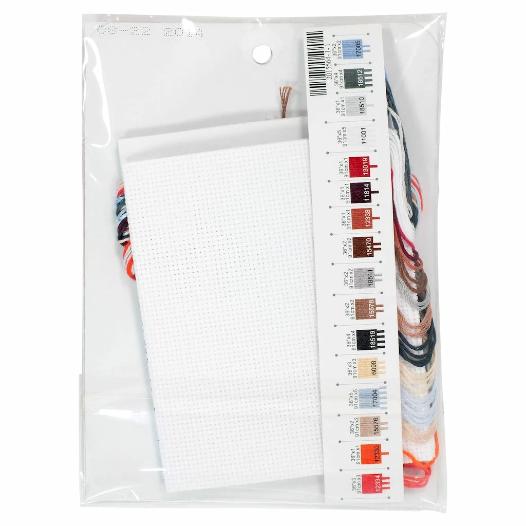 Outlet 𧨠Dimensions® Counted Cross Stitch Kit, Joyful Snowman π - Image 4