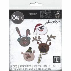 Buy ⌛ Sizzix® Thinlits™ Winter Critters Die Set by Tim Holtz® 😀