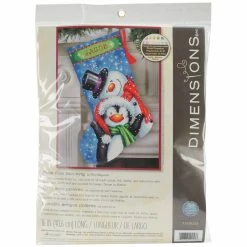 Flash Sale 🛒 Dimensions® Polar Pals Stocking Needlepoint Kit 🔔