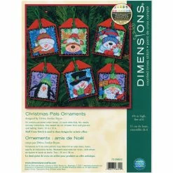 Top 10 🌟 Dimensions® 🎅 Christmas Pals Counted Cross Stitch Ornament Kit 🥰