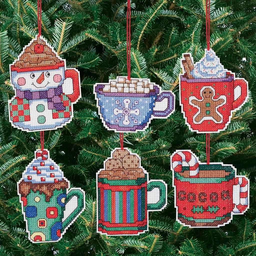 Best deal π Janlynn® Cocoa Mug Counted Cross Stitch Ornaments Kit β - Image 2