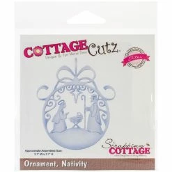 Cheapest ❤️ CottageCutz® Elites Ornament Nativity Die 👏