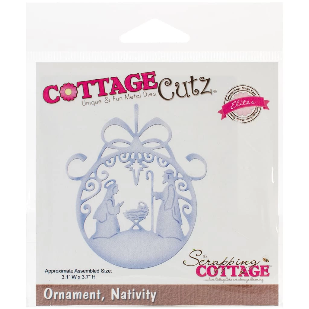 Cheapest β€οΈ CottageCutz® Elites Ornament Nativity Die π