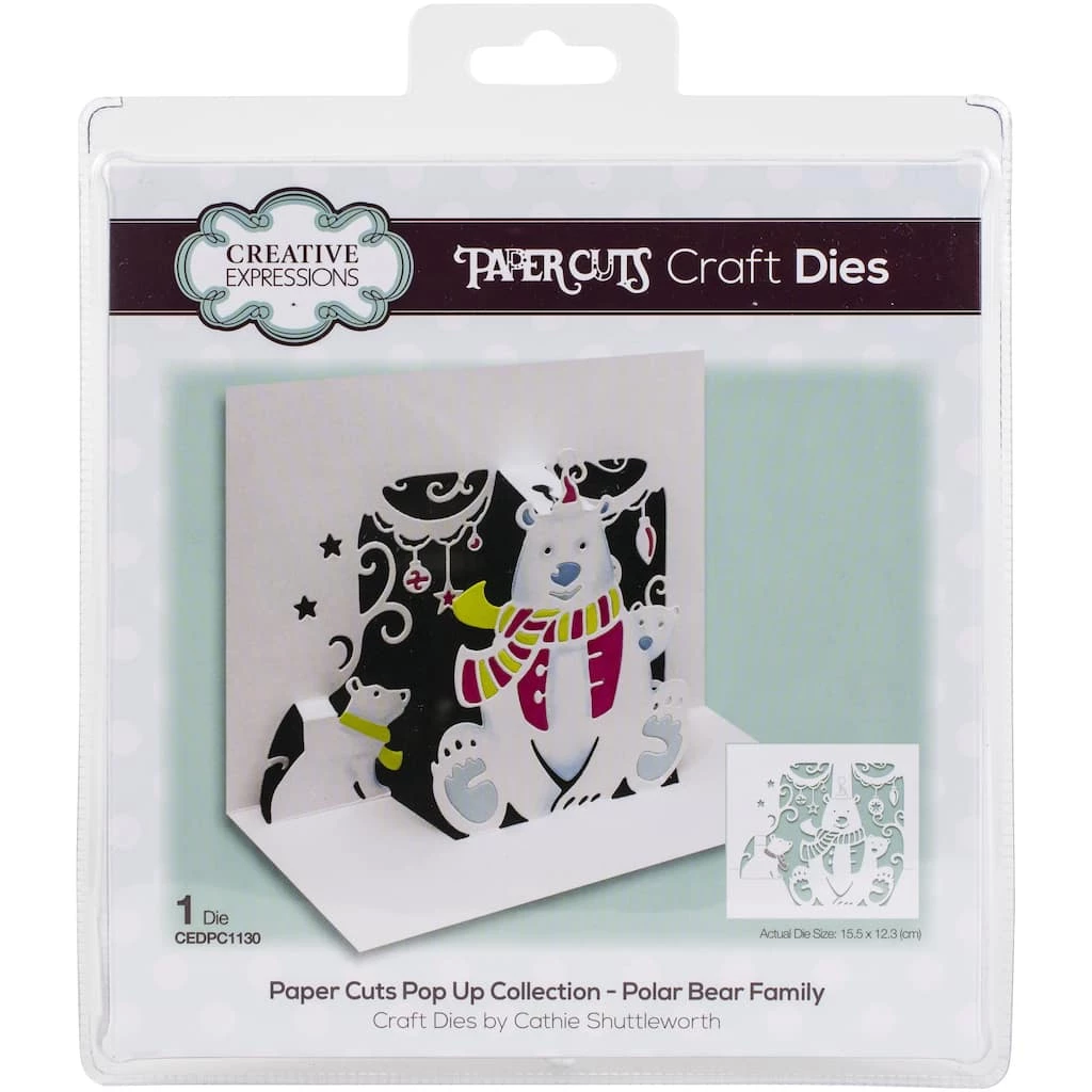 Wholesale β¨ Creative Expressions Beary π Christmas Pop-Up Craft Die π