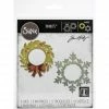 Best deal 🌟 Sizzix® Thinlits™ Tim Holtz Wreath & Snowflake Dies ✨
