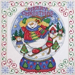 Best reviews of ⌛ Design Works™ Snow Globe Counted Cross Stitch Kit 🎁
