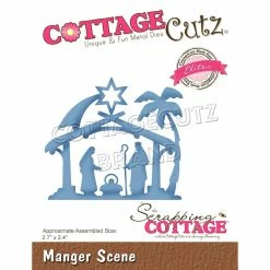 Promo π€© CottageCutz® Elites Manger Scene Die β