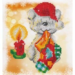 Outlet 🔔 Diamond Dotz® Puppy Stocking Beginner Facet Art Kit ⌛