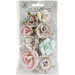 Best reviews of 🎁 Prima® Sugar Cookie Santa Baby Mulberry Paper Flowers 🤩