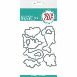 Promo 😍 Avery Elle Elle-Ments Joyeux Narwhal Die Set ⌛