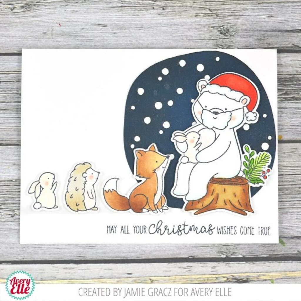 Top 10 π Avery Elle Santa Bear Clear Stamps π€© - Image 2