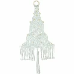 Coupon 🧨 Design Works™ Zenbroidery™ White Tree Macramé Wall Hanging Kit ✨