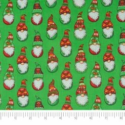 Cheap 🎉 SINGER 🎄 Christmas Santa Print Cotton Fabric ✔️