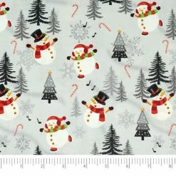 Top 10 😀 SINGER 🎄 Christmas Holiday Snowman Cotton Fabric 🎉