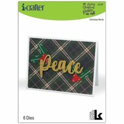 Deals π I-crafter Dies-Christmas Words β€οΈ