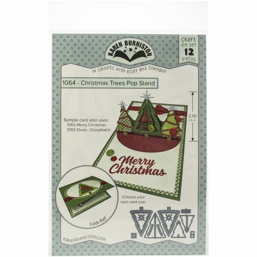 Discount π Karen Burniston Dies-Christmas Trees Pop Stand by KB Riley βοΈ
