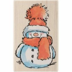 Best deal 🔥 Penny Black Snowy Mounted Rubber Stamp 🌟
