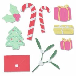 Top 10 π Sizzix Thinlits Dies 14/Pkg-Stocking Fillers π