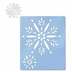 Wholesale 🔥 Sizzix Thinlits Dies 2/Pkg-Cut-Out Snowflakes 😉