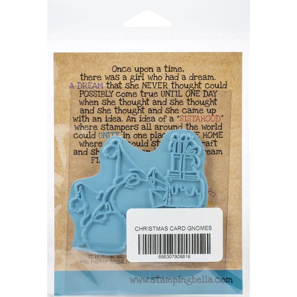Outlet π Stamping Bella π
Christmas Card Gnomes Cling Stamp π - Image 2
