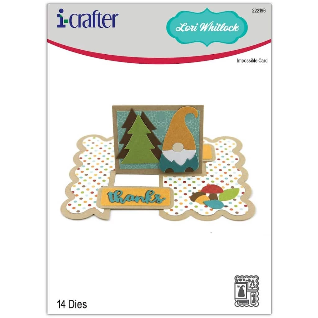 New π I-crafter Dies By Lori Whitlock-Impossible Card π