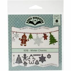 Best Pirce 😍 Karen Burniston Dies-Winter Charms by KB Riley 🔔