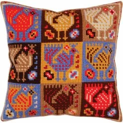 Top 10 🧨 RTO Collection D'Art Ornament Birds II Stamped Needlepoint Cushion 👍