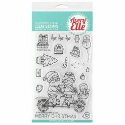 Flash Sale 🎉 Avery Elle Mr. & Mrs. Claus Clear Stamp Set ❤️