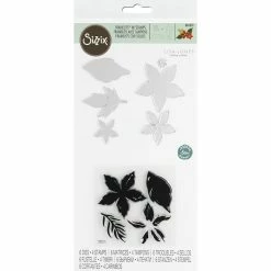 Best Pirce 🥰 Sizzix® Framelits™ Seasonal Flowers Stamp & Die Set ❤️