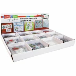 Wholesale π Stampendous® Mini Fran's Winter Clear Stamps Display Set π