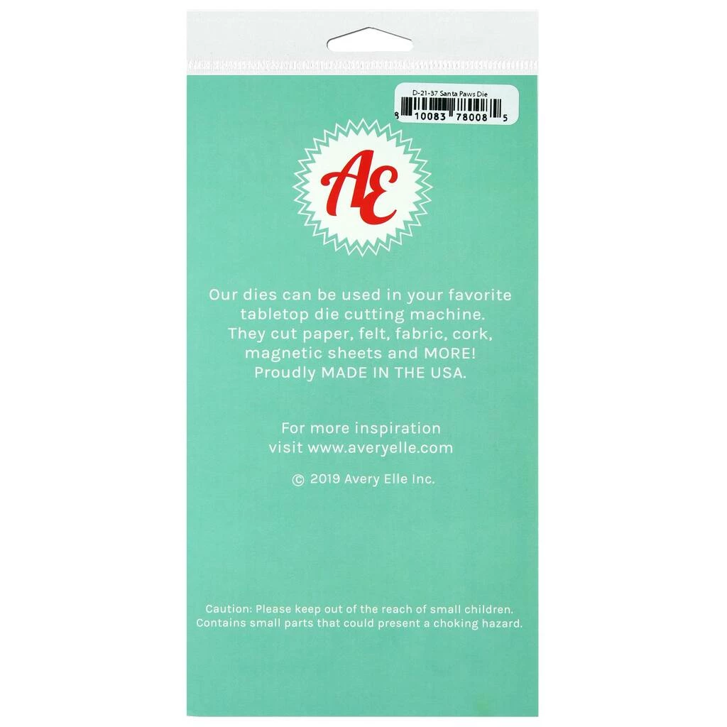 Hot Sale π Avery Elle Elle-Ments Santa Paws Die Set π - Image 2