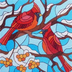 Best Sale 🔥 Diamond Art® Cardinals Intermediate Kit by Diamond Art by Leisure Arts 👍