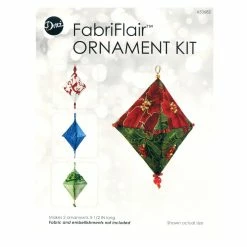 Outlet βοΈ Dritz® FabriFlair 3.5" Trilliant Pattern Ornament Kit β¨