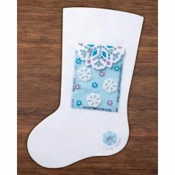 Top 10 ✔️ Bucilla® Snowflake Felt Keepsake Stocking Pocket 🎁