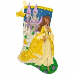 Flash Sale 🧨 Bucilla The Glass Slipper Felt Stocking Kit 🎉