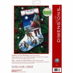 Best Pirce β¨ Dimensions® Santa's Arrival Stocking Cross Stitch Kit β€οΈ