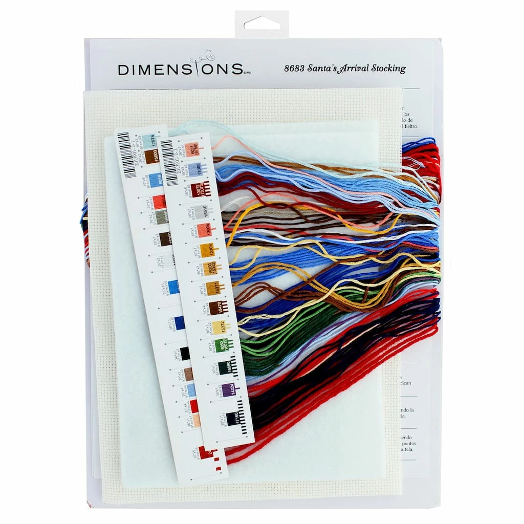 Best Pirce β¨ Dimensions® Santa's Arrival Stocking Cross Stitch Kit β€οΈ - Image 2