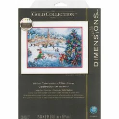 Deals 🎁 Dimensions® Winter Celebration Cross Stitch Kit 😉