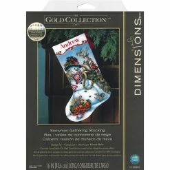 Buy 💯 Dimensions® Snowman Gathering Stocking Needlepoint Kit 🤩